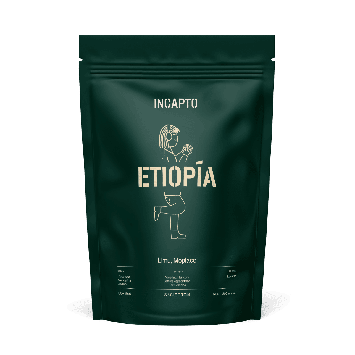 Café en grano de Eiopía