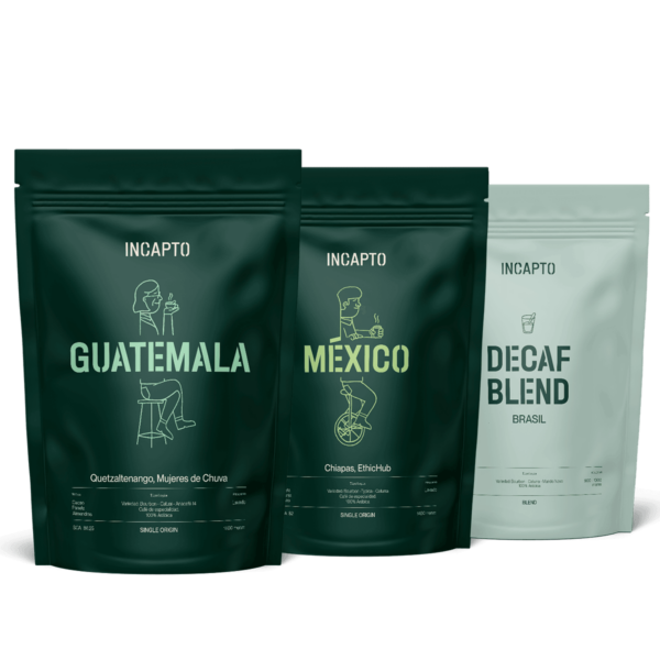 Pack Degustación café en grano Centroamerica